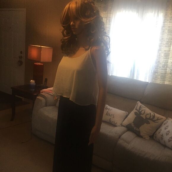 Three hearts maxi dress size med sleevless - Picture 9 of 11